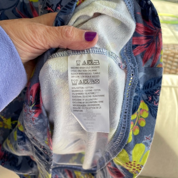 Denim and Company bathing suit cover up/sleeveless dress. Size L - Picture 3 of 3